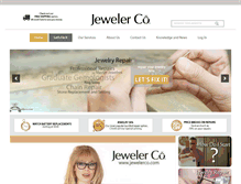 Tablet Screenshot of jewelerco.com